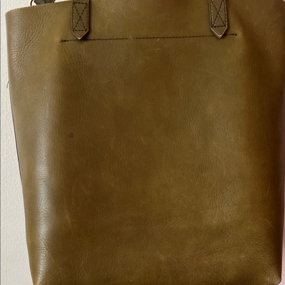 Madewell transport tote/ Olive Green Tote Bag - Picture 6 of 11